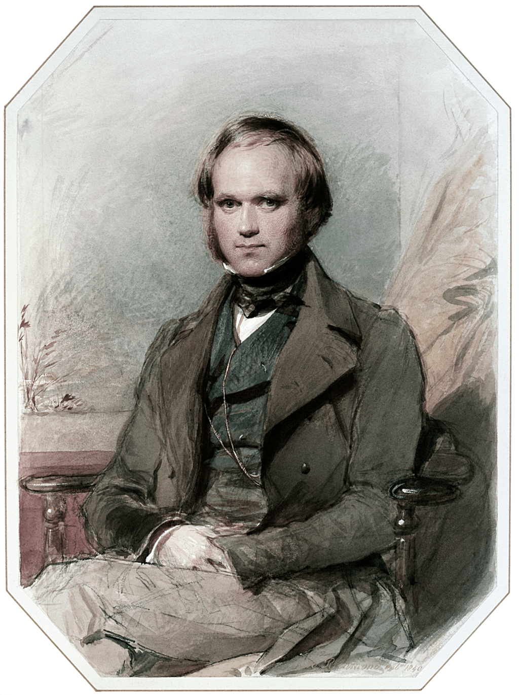 Young Charles Darwin