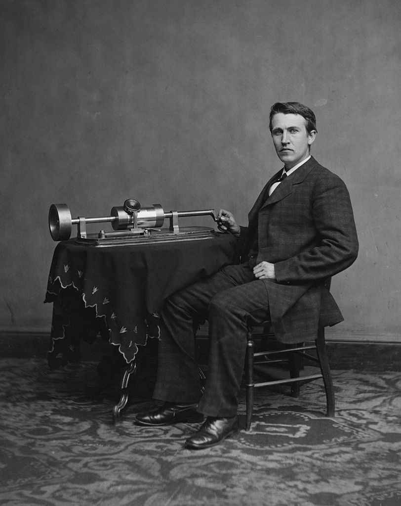 Edison And Phonograph
